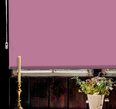 Rollo Fenster Blickdicht rosa farbton - TenStickers