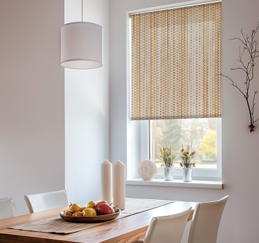 Rollo Fenster Muster geometrisches gewebe - TenStickers