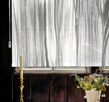 Rollo Fenster Muster strukturierter schleier - TenStickers