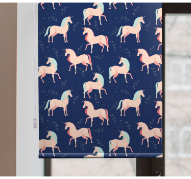 Rollo Fenster Tiere verzaubertes einhorn-motiv - TenStickers