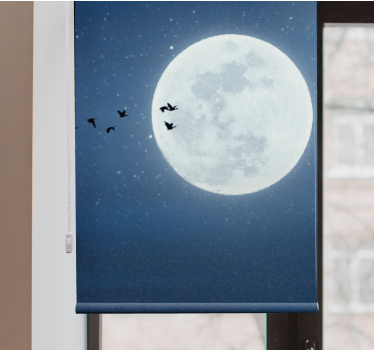 Rollo originell Vollmond und himmel - TenStickers