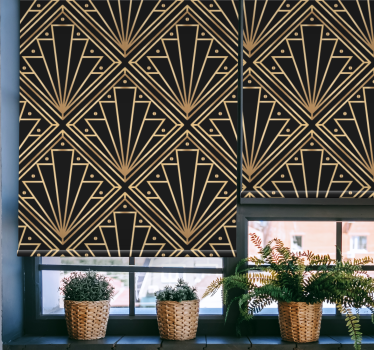 Rollo elegant "art deco" goldene formen - TenStickers