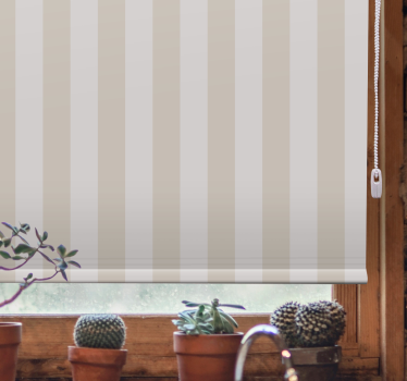 Rollo elegant Vertikale Streifen "hamptons" - TenStickers
