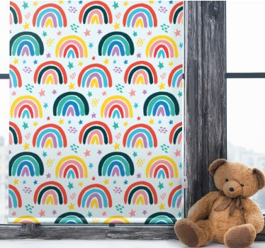 Rollo Kind Viele bunte regenbogenmuster - TenStickers