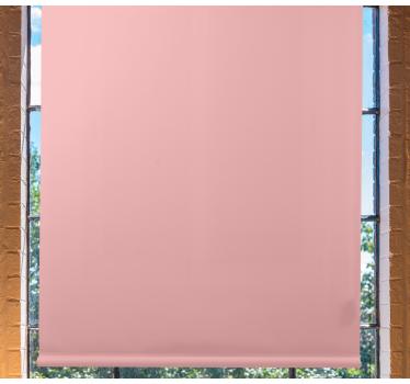 Rollo Wohnzimmer Einfache rosa farbe - TenStickers