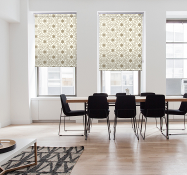 Textur und Muster Rollos Keramik geo - TenStickers