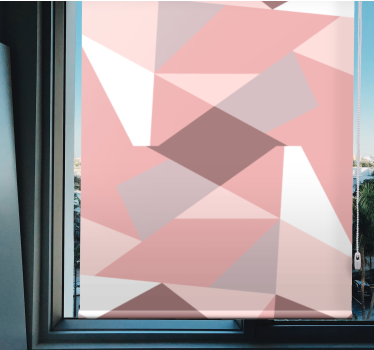 Weitere Fenster Rollos abstrakte geometrische formen - TenStickers