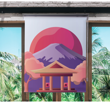 Weitere Fenster Rollos berglandschaftsszene - TenStickers