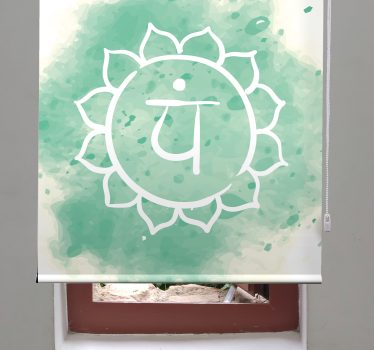 Rollo Fenster Zen chakra-emblem-erstellung - TenStickers