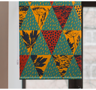Zeichnungen Rollo Regen geometrische kunst - TenStickers