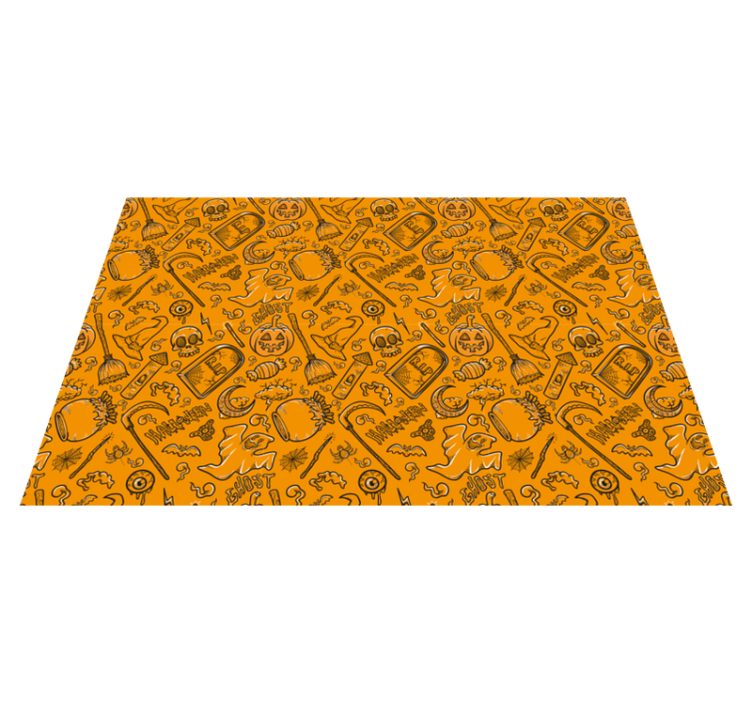 Tischset halloween mit gruseligen motiven - TenStickers