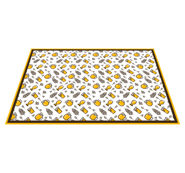 Tischsets originell mit craft beer motiven - TenStickers