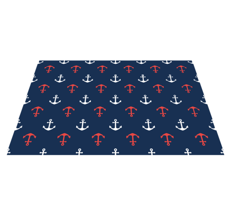 Tischsets originell maritimes ankerdesign - TenStickers