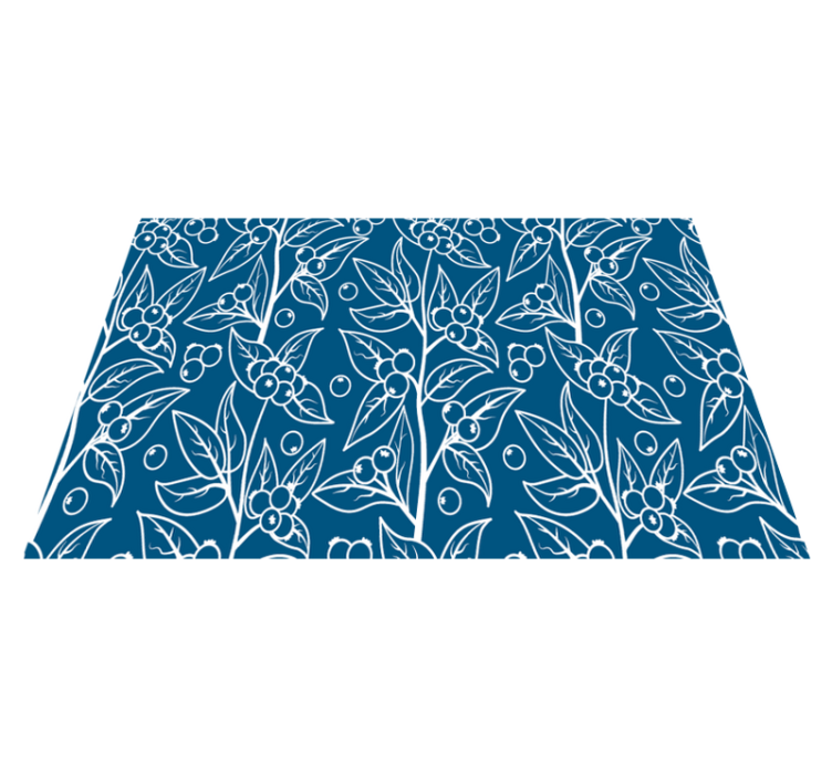 Tischset Textur zartes blumenmuster - TenStickers