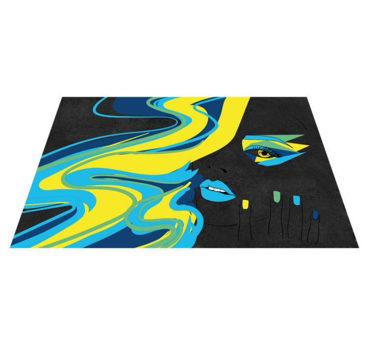 Tischsets originell mit kühner kunst - TenStickers