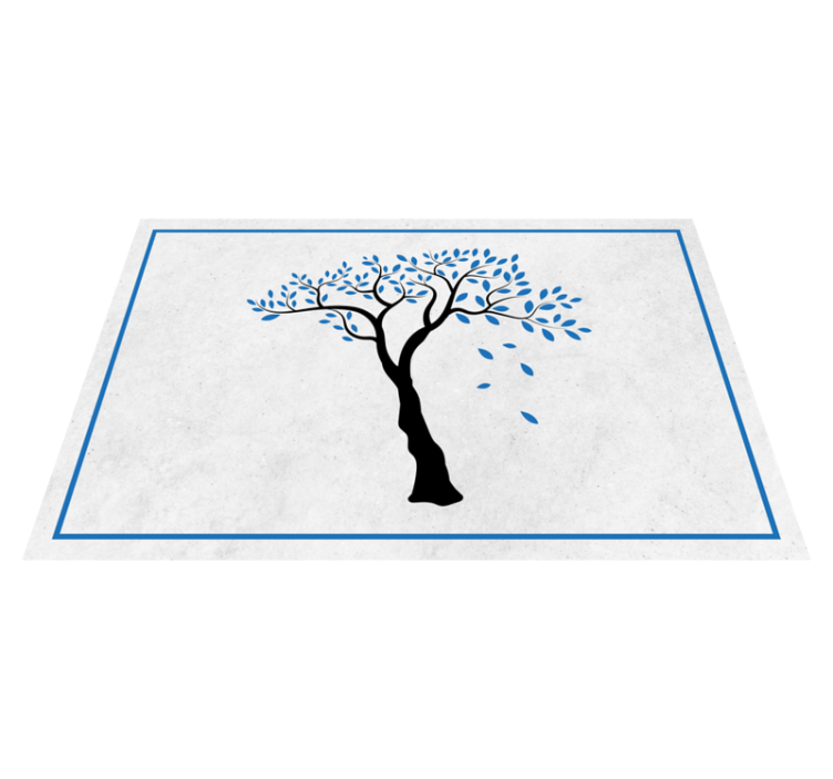 Tischsets originell mit elegantem baum-motiv - TenStickers