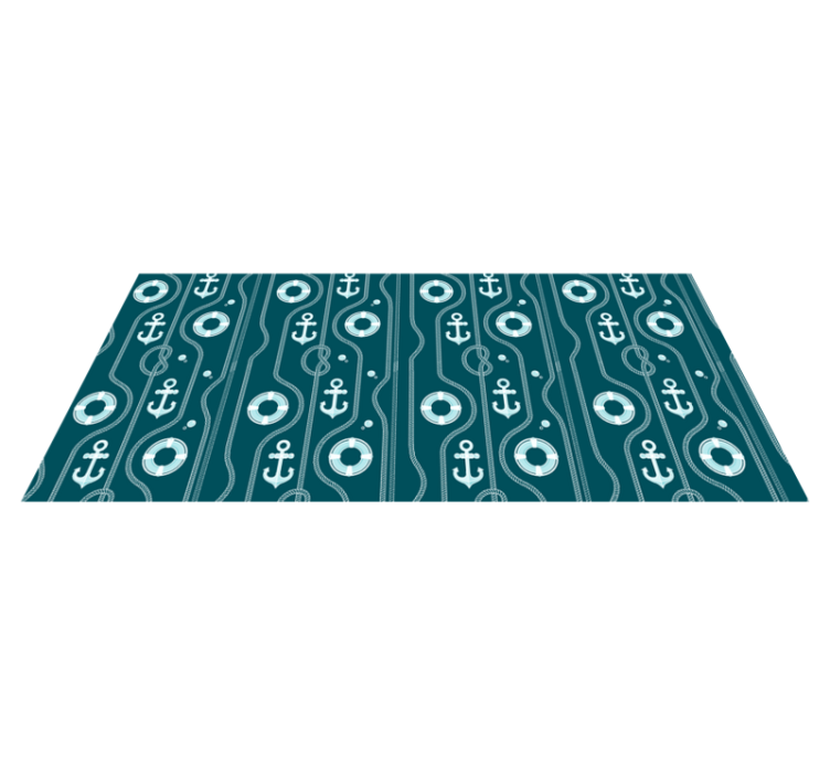 Tischsets originell mit maritimem ankerdesign - TenStickers