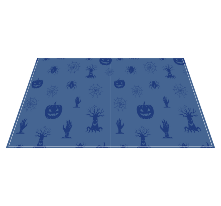 Tischset halloween gruseliges dekor - TenStickers