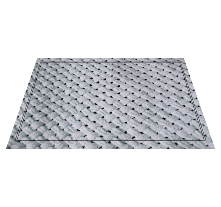 Tischset textur gewebtes muster oberfläche - TenStickers