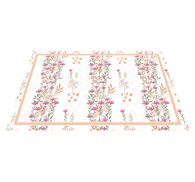 Tischsets originell mit anmutiger botanischer komposition - TenStickers