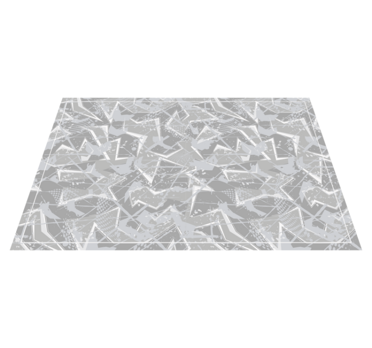 Tischset textur mit abstrakten geometrischen formen - TenStickers