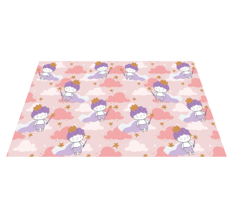 Tischset kinder mit niedlichen animationen - TenStickers