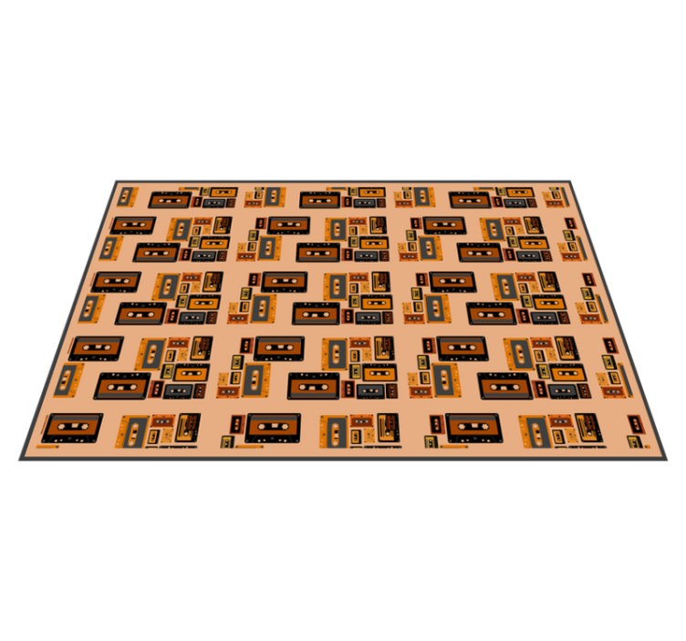 Tischsets originell im retro kassettendesign - TenStickers