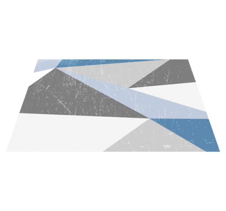 Tischset modern mit geometrischen winkelmustern - TenStickers