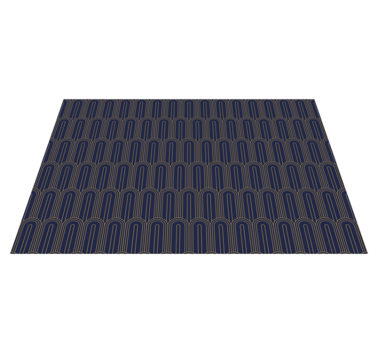 Tischset modern mit eleganten geschwungenen linien - TenStickers