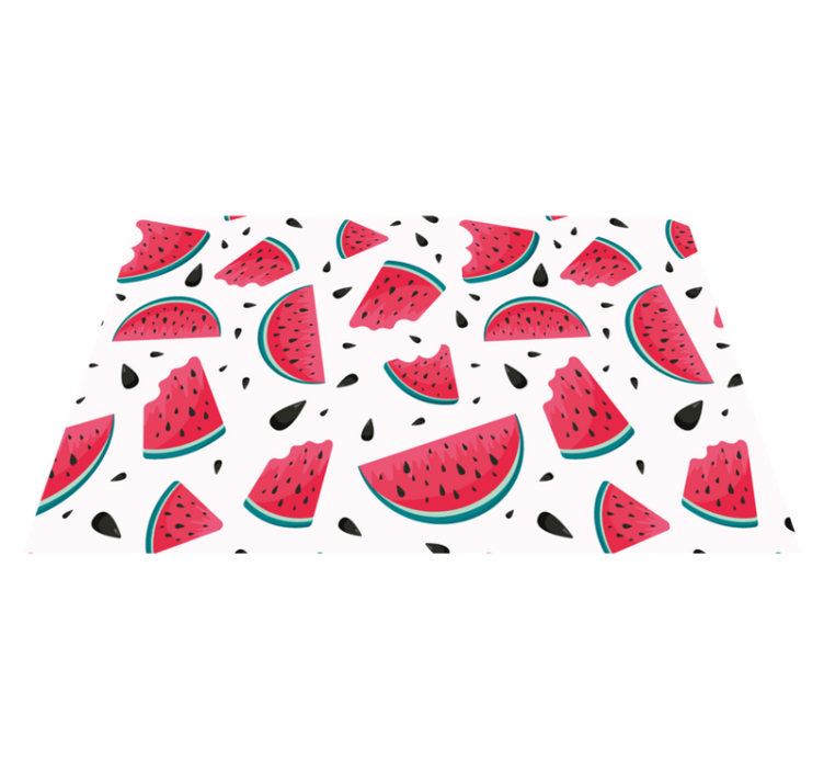 Tischset kinder mit wassermelonen-muster - TenStickers