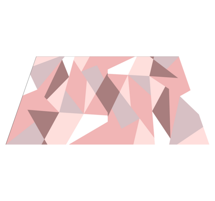 Tischset modern geometrischer formenhintergrund - TenStickers