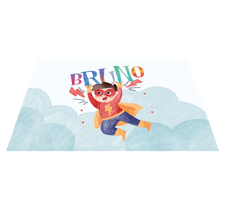 Tischset Kinder Aquarell super Kind - TenStickers