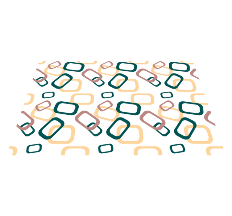 Tischsets originell Abstrakte unregelmäßige formen - TenStickers