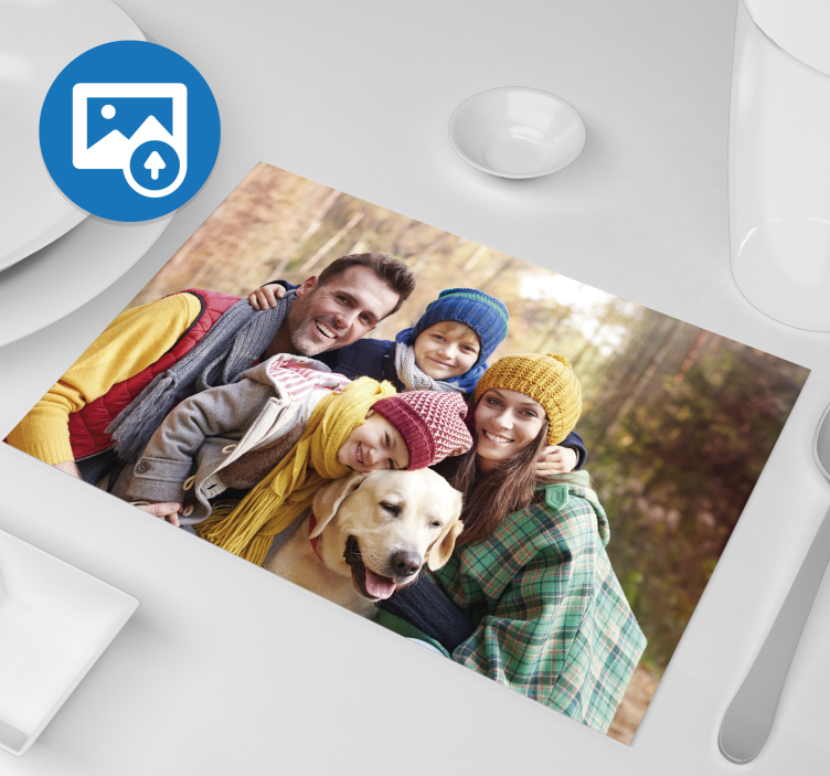 Personalisierte Individuelle Platzsets mit Foto - TenStickers