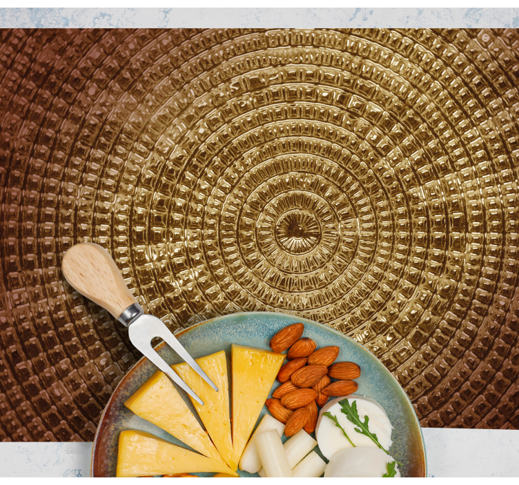 Tischset modern Kreisförmiges Design - TenStickers