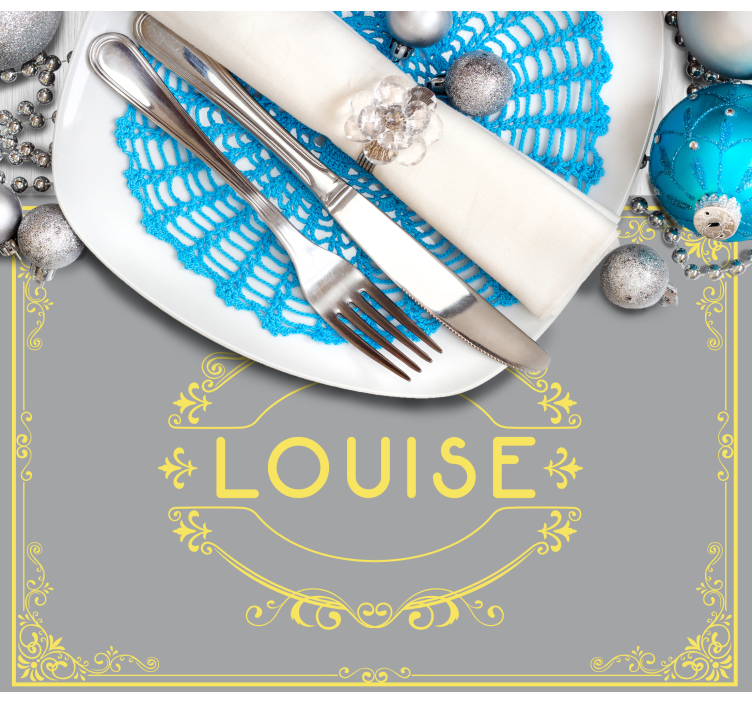 Tischsets originell Pantone mit Namen - TenStickers