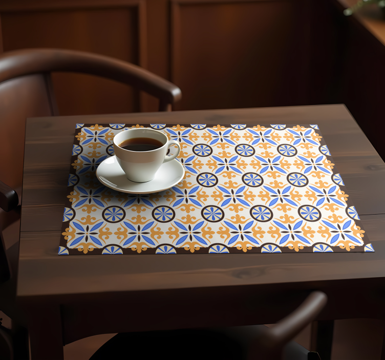 Tischsets originell hydraulik - TenStickers