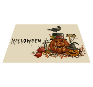 Platzset rechteckig Aquarell Halloween - TenStickers