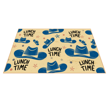 Tischsets originell für die mittagszeit - TenStickers