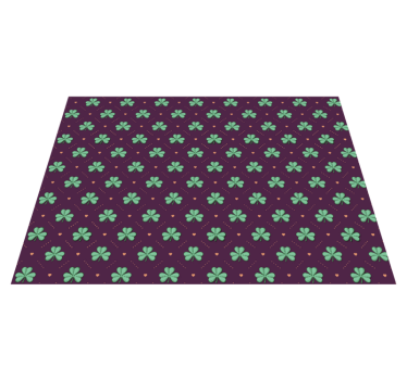 Tischsets originell mit botanischem druck - TenStickers