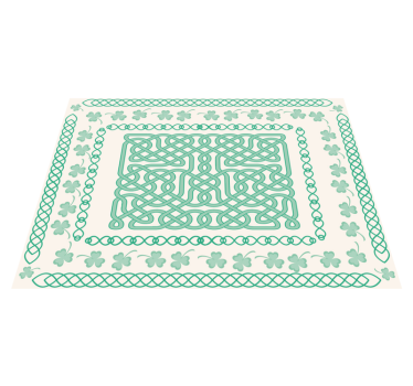 Tischsets originell mit keltischem knotenmuster - TenStickers