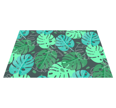 Tischset zuhause Monstera deliciosa - TenStickers