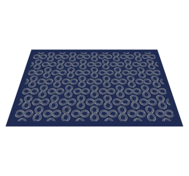 Tischset textur elegantes unendlichkeitmuster - TenStickers