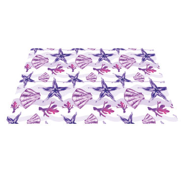 Tischsets originell muschelmuster - TenStickers