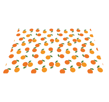 Tischsets originell mit orangemuster - TenStickers