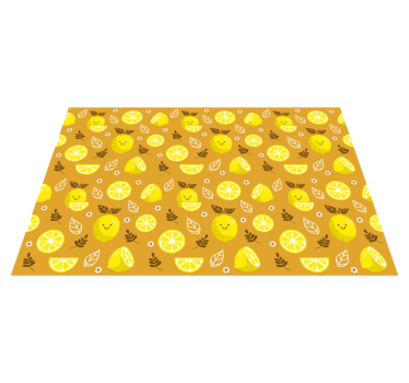 Tischset modern mit fruchtigem muster - TenStickers