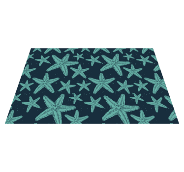 Tischsets originell mit seestern-muster - TenStickers
