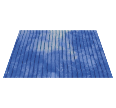 Tischset textur blau gestreiftes muster - TenStickers