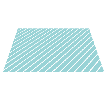 Tischset textur gestreiftes tischgedeck - TenStickers