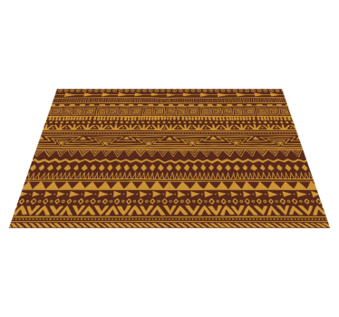 Tischset textur geometrisches tribal muster - TenStickers